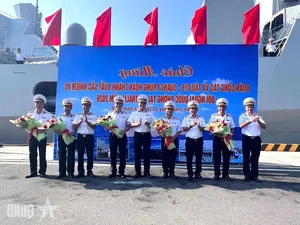 Vietnam People's Navy Ship 016-Quang Trung Completes Successful International Training Exercises - image 4