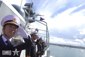 Vietnam People's Navy Ship 016-Quang Trung Completes Successful International Training Exercises - image 2