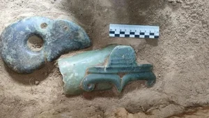 Ancient Tomb Excavation Unearths Rare Jade Dragon Artifact - image 6