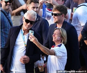 Celebrity Sightings at the Euro Finals: Stars Gather for Football’s Biggest Night - image 7