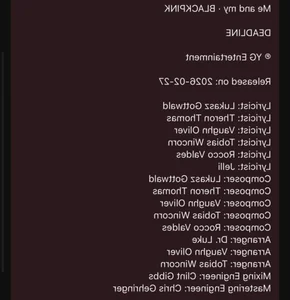 BLACKPINK Album Leak Sparks Controversy Over Producer Credits - image 0