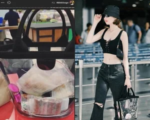 Vietnamese Celebrities Use Luxury Handbags in Unexpected Ways - image 1