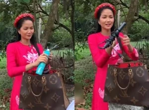 Vietnamese Celebrities Use Luxury Handbags in Unexpected Ways - image 7