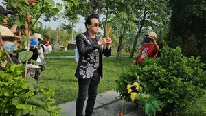 Hong Phuong and Thanh Thanh Tam Conflict Over Vu Linh Grave Maintenance - image 2