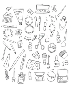 99+ Creative Makeup Coloring Pages for Kids: Fun, Easy, and Printable Designs - image 4