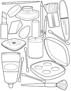 99+ Creative Makeup Coloring Pages for Kids: Fun, Easy, and Printable Designs - image 24