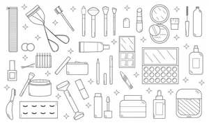 99+ Creative Makeup Coloring Pages for Kids: Fun, Easy, and Printable Designs - image 6