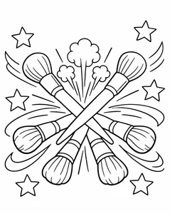 99+ Creative Makeup Coloring Pages for Kids: Fun, Easy, and Printable Designs - image 32