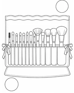 99+ Creative Makeup Coloring Pages for Kids: Fun, Easy, and Printable Designs - image 22