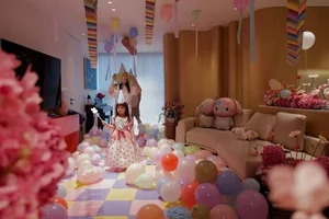 Salim and Husband Transform Home into a Stunning Pink Castle for Baby Pam - image 1