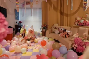 Salim and Husband Transform Home into a Stunning Pink Castle for Baby Pam - image 2