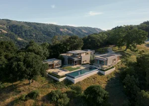California Hillside Villa: Harmonizing Architecture with Nature Through Spatial Dispersion - image 23