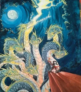The Legendary Giant Snake Monsters of Japanese Mythology - image 1