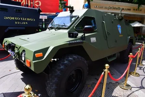 Modern Police Equipment Showcase on Nguyen Hue Walking Street - image 1