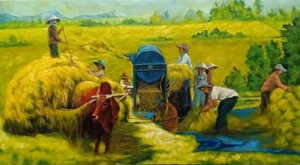 Rustic Countryside Art: 89+ Beautiful Paintings Celebrating Farming Life - image 10