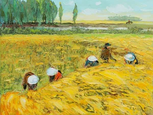 Rustic Countryside Art: 89+ Beautiful Paintings Celebrating Farming Life - image 17