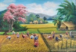 Rustic Countryside Art: 89+ Beautiful Paintings Celebrating Farming Life - image 14
