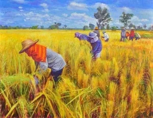 Rustic Countryside Art: 89+ Beautiful Paintings Celebrating Farming Life - image 12