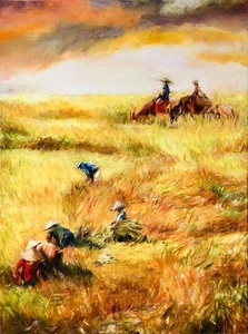 Rustic Countryside Art: 89+ Beautiful Paintings Celebrating Farming Life - image 26