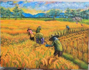Rustic Countryside Art: 89+ Beautiful Paintings Celebrating Farming Life - image 27