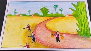 Rustic Countryside Art: 89+ Beautiful Paintings Celebrating Farming Life - image 16