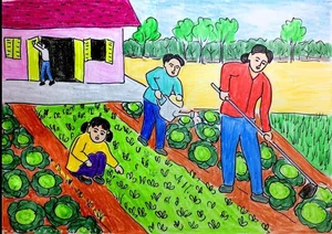 Rustic Countryside Art: 89+ Beautiful Paintings Celebrating Farming Life - image 21