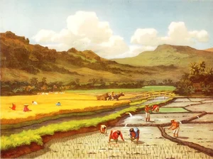 Rustic Countryside Art: 89+ Beautiful Paintings Celebrating Farming Life - image 24