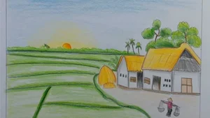 Rustic Countryside Art: 89+ Beautiful Paintings Celebrating Farming Life - image 23
