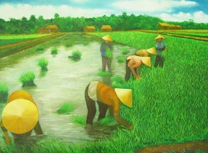 Rustic Countryside Art: 89+ Beautiful Paintings Celebrating Farming Life - image 8