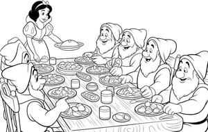 266+ Enchanting Snow White Coloring Pages for Kids and Disney Fans - image 5