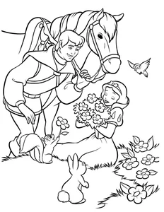 266+ Enchanting Snow White Coloring Pages for Kids and Disney Fans - image 27
