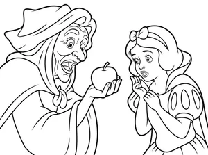266+ Enchanting Snow White Coloring Pages for Kids and Disney Fans - image 10