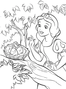 266+ Enchanting Snow White Coloring Pages for Kids and Disney Fans - image 13