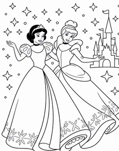 266+ Enchanting Snow White Coloring Pages for Kids and Disney Fans - image 2