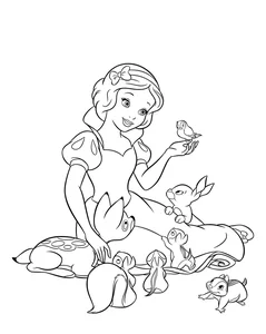 266+ Enchanting Snow White Coloring Pages for Kids and Disney Fans - image 3