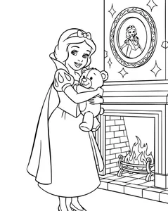 266+ Enchanting Snow White Coloring Pages for Kids and Disney Fans - image 33