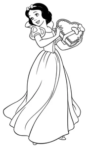 266+ Enchanting Snow White Coloring Pages for Kids and Disney Fans - image 4
