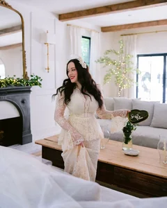Thor Actress Shares Romantic and Intimate Wedding Photos from Private Home Ceremony - image 5