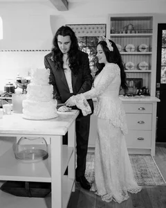 Thor Actress Shares Romantic and Intimate Wedding Photos from Private Home Ceremony - image 0