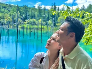 Kha Ngan and Thanh Son's Chemistry, MC Dan Le Enjoys Japan Family Vacation - image 4