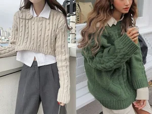 Elevate Your Fall Fashion with the Shoulder-Draped Sweater Trend - image 1