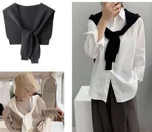 Elevate Your Fall Fashion with the Shoulder-Draped Sweater Trend - image 3