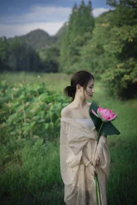 YiTuYu Art Language Vol.4976 Featuring Ke Ke Duo Ni: Elegant Artistic Photography Collection - image 26