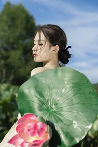 YiTuYu Art Language Vol.4976 Featuring Ke Ke Duo Ni: Elegant Artistic Photography Collection - image 9