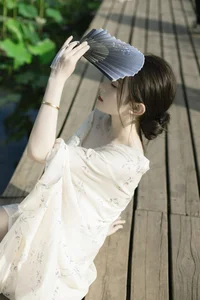 YiTuYu Art Language Vol.4976 Featuring Ke Ke Duo Ni: Elegant Artistic Photography Collection - image 23