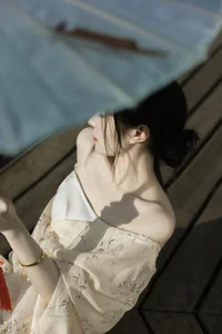 YiTuYu Art Language Vol.4976 Featuring Ke Ke Duo Ni: Elegant Artistic Photography Collection - image 17