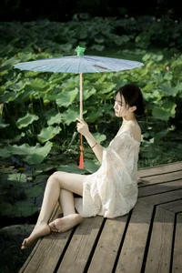 YiTuYu Art Language Vol.4976 Featuring Ke Ke Duo Ni: Elegant Artistic Photography Collection - image 8