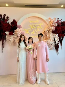 Puka and Gin Tuan Kiet Wedding: Sparkly Jewelry and Standout Groom Style - image 4