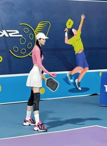 Supermodel Anh Thu Sets the Trend with Chic Pickleball Court Fashion - image 5