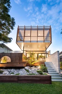Modern 2-Story Townhouse Design Featuring Cantilevered Floors for Seamless Indoor-Outdoor Living - image 12